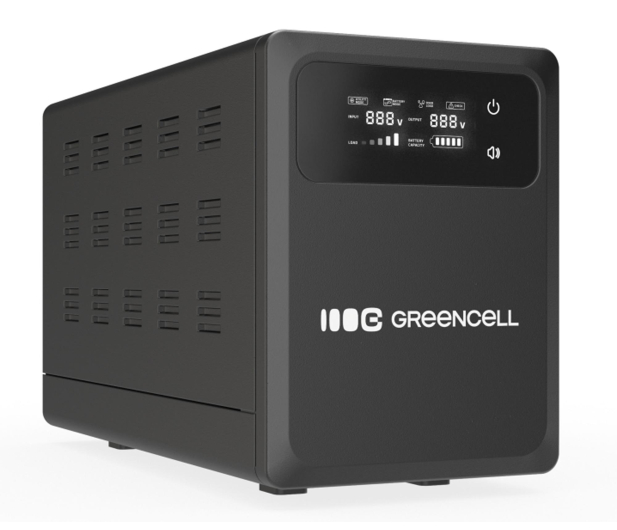 Green Cell OUTLET - AVR UPS 2000VA 1200W PowerCore 24 VDC z LCD - 1546064 - zdjęcie